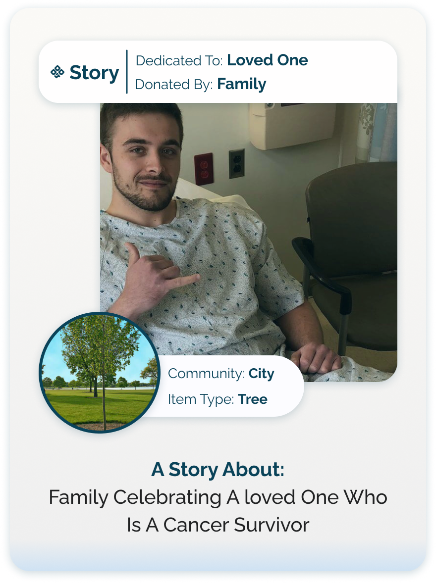 Memorial Tree Story with SeeMyLegacy